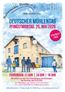 PlakatDeutscherMuehlentagKulturmuehleBerne